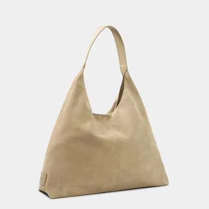 Velour Slouchy Bindle Shoulder Bag