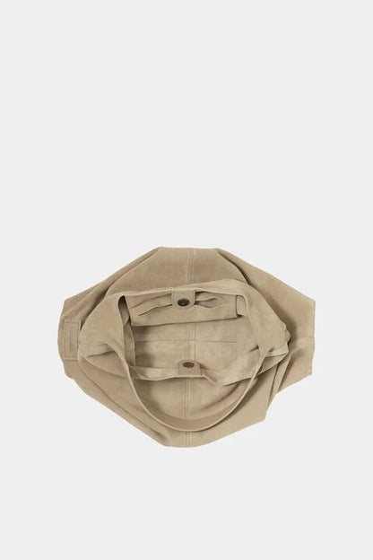 Velour Slouchy Bindle Shoulder Bag