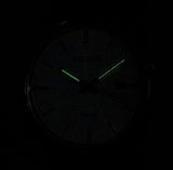 Load image into Gallery viewer, Quartz Mens Watch, Stainless Steel with Leather Strap, Casual