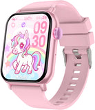 Load image into Gallery viewer, Smart Watch for Kids, 12 Puzzle Games HD Touch Screen Watches, Step Counter, Heart Rate and Sleep Monitor, Flashlight, 12/24 hr Educational