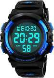 Load image into Gallery viewer, Kids Watch,Boys Watch for 3-15 Year Old Boys,Digital Sport Outdoor Multifunctional Chronograph LED 50 M Waterproof Alarm Calendar Analog Watch for Children with Silicone Band,Kids Gift
