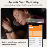Load image into Gallery viewer, Slim Fitness Tracker, Smart Watch with Blood Oxygen, Sleep Monitor, 24/7 Heart Rate &amp; Blood Pressure, IP68 Waterproof