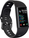 Load image into Gallery viewer, Slim Fitness Tracker, Smart Watch with Blood Oxygen, Sleep Monitor, 24/7 Heart Rate &amp; Blood Pressure, IP68 Waterproof