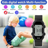 Load image into Gallery viewer, Kids Digital Watches for Boys Girls Ages 7-16, 3ATM Waterproof Sport Child Watch with Night Light, Alarm Clock, Stopwatch