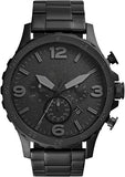 Load image into Gallery viewer, Men's Quartz Watch, Oversized Stainless Steel Chronograph Watch for Men