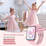 Load image into Gallery viewer, Smart Watch for Kids, 12 Puzzle Games HD Touch Screen Watches, Step Counter, Heart Rate and Sleep Monitor, Flashlight, 12/24 hr Educational