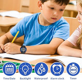 Load image into Gallery viewer, Kids Watch,Boys Watch for 3-15 Year Old Boys,Digital Sport Outdoor Multifunctional Chronograph LED 50 M Waterproof Alarm Calendar Analog Watch for Children with Silicone Band,Kids Gift